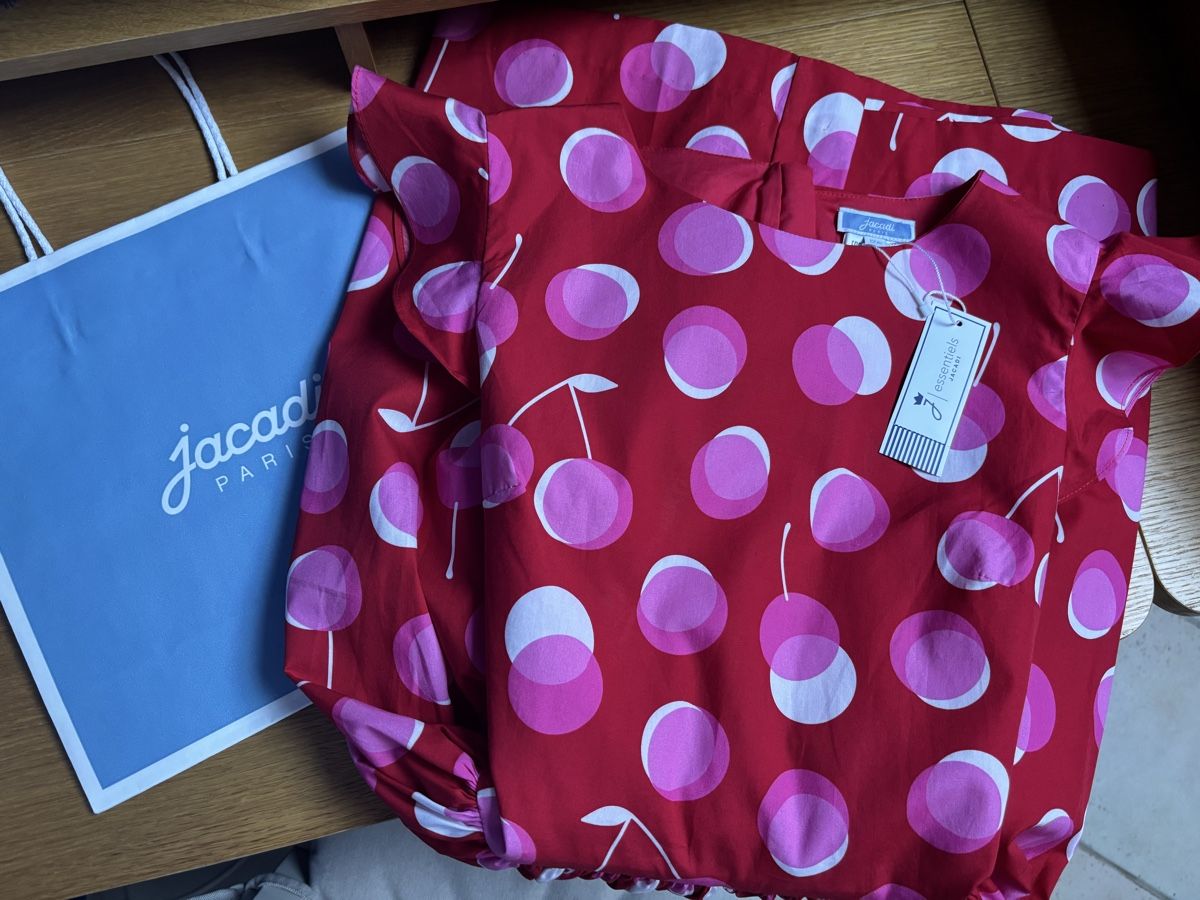 Jacadi Vestiti & Gonne: Robe cerises Jacadi 10 ans - 140cm NEUVE – Nuovo e nell'imballaggio originale da Founex venduto da ari_2gt7 7