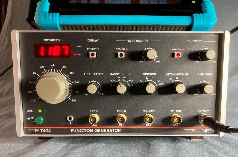 Misurare: Funktionsgenerator Toellner TOE 7404 – Usato da Vorderthal venduto da WalkmanClinic 6