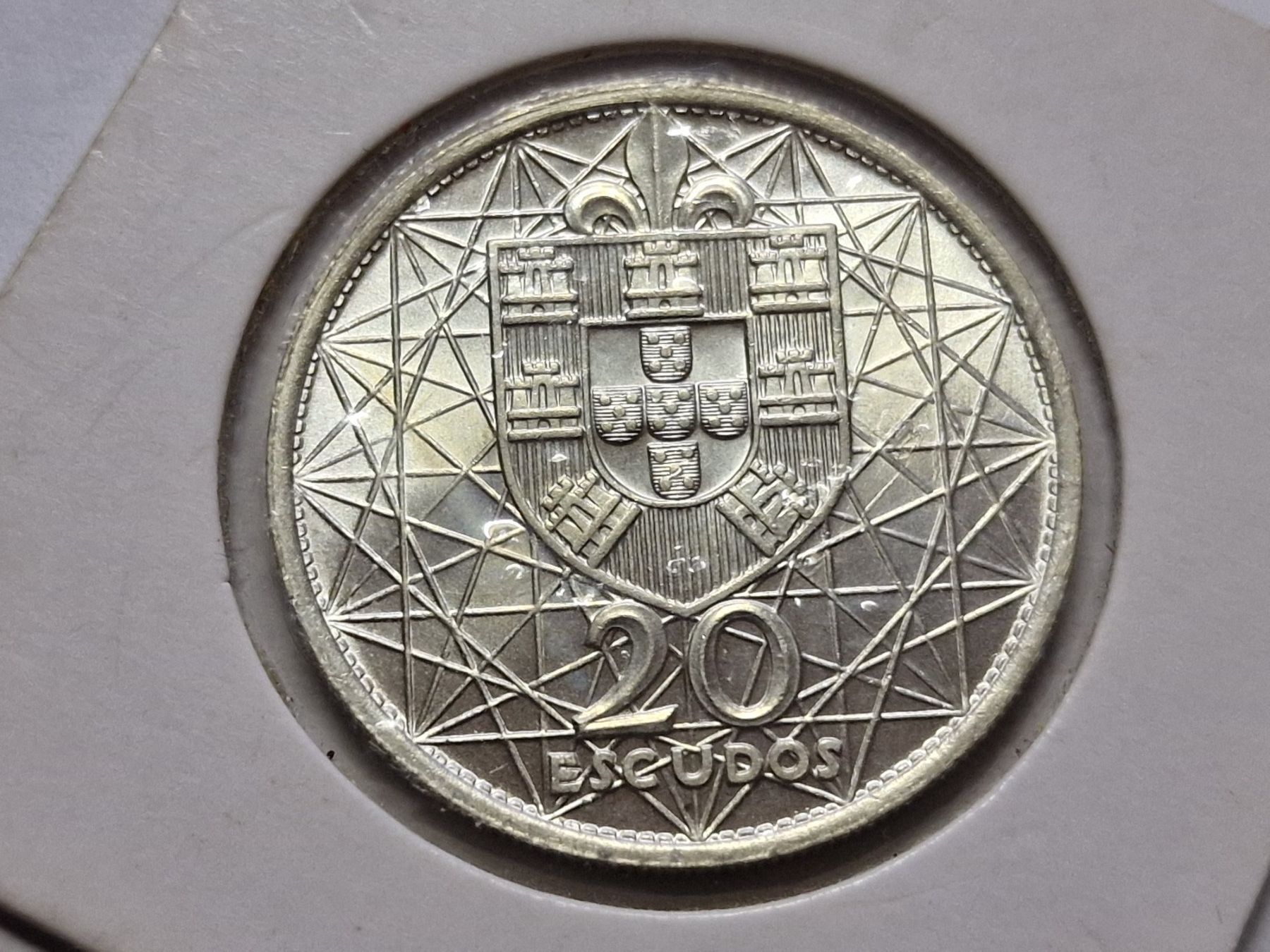 Tutti le monete: 20- Escudos silber 1966. – Nuovo (secondo la descrizione) da Zürich venduto da Moreira01