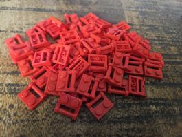 lego 48336 lot de 60 pièces Red Plate, Modified 1 x 2