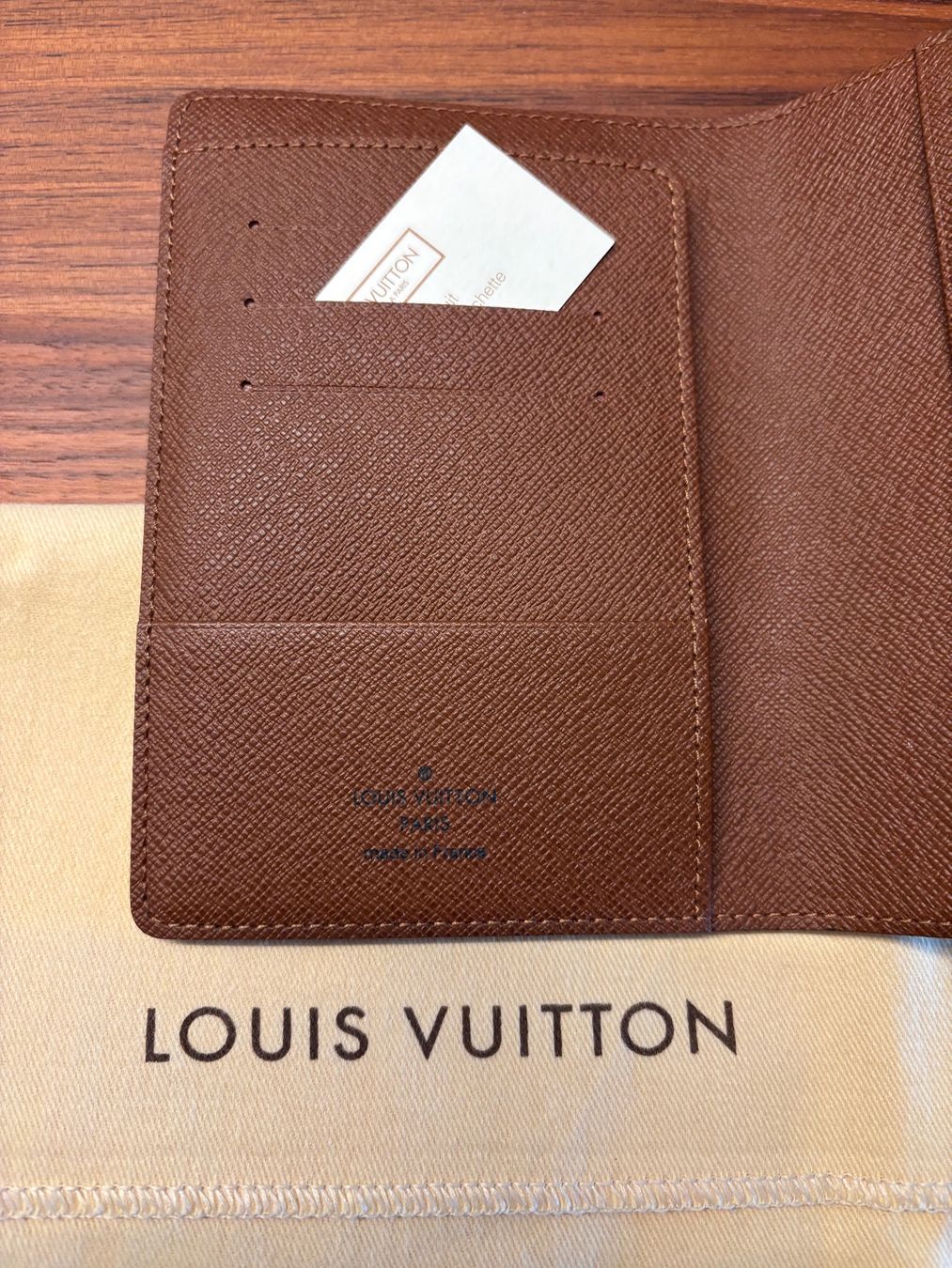 Louis Vuitton Brieftaschen: Louis Vuitton Pocket Organizer Canvas Kartenetui – Neu und originalverpackt aus Zürich von Axelf2 3