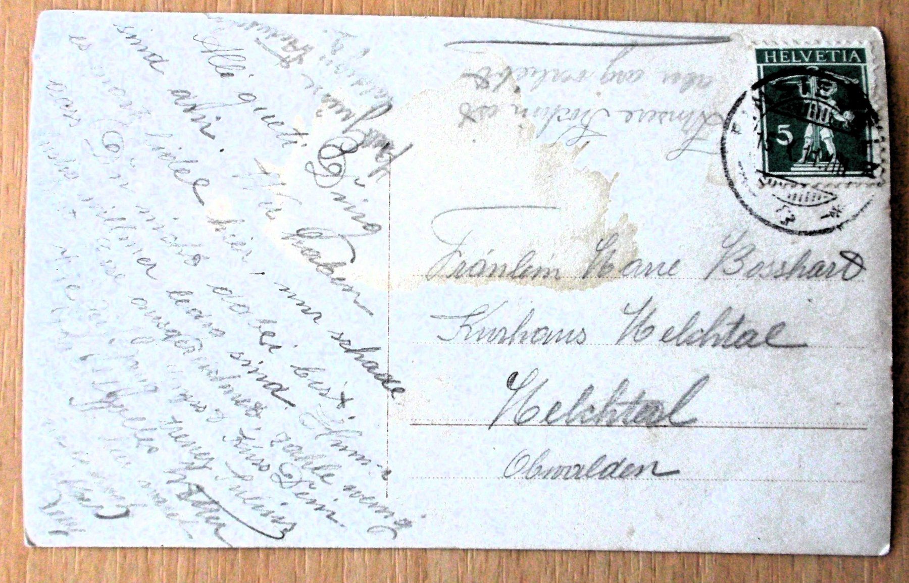 Cartoline postali: Das hofft die Welt 1911 – Usato da Uffikon venduto da Semo2 1