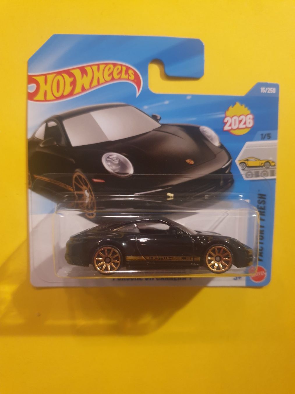 Hot Wheels Modellini d'auto: Hot Wheels PORSCHE 911 CARRERA T – Nuovo e nell'imballaggio originale da Oftringen venduto da Rotor 6
