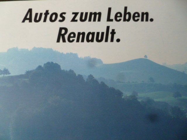 Renault Documenti: Renault Prospekt 1992 – Usato da Zofingen venduto da sosalinos01