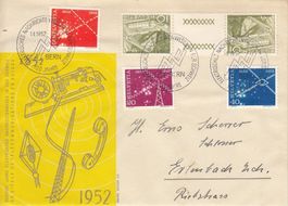 Sonderstempel S. 331, 100 Jahre Nachrichtenwesen Bern
