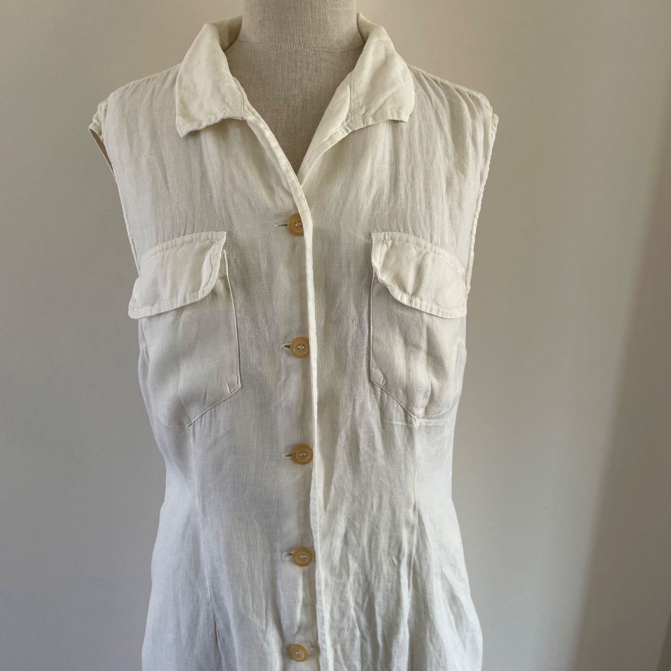 Robes: 120% Lino Leinen Kleid – D'occasion à Buchs SG par VintageHomeCH 1