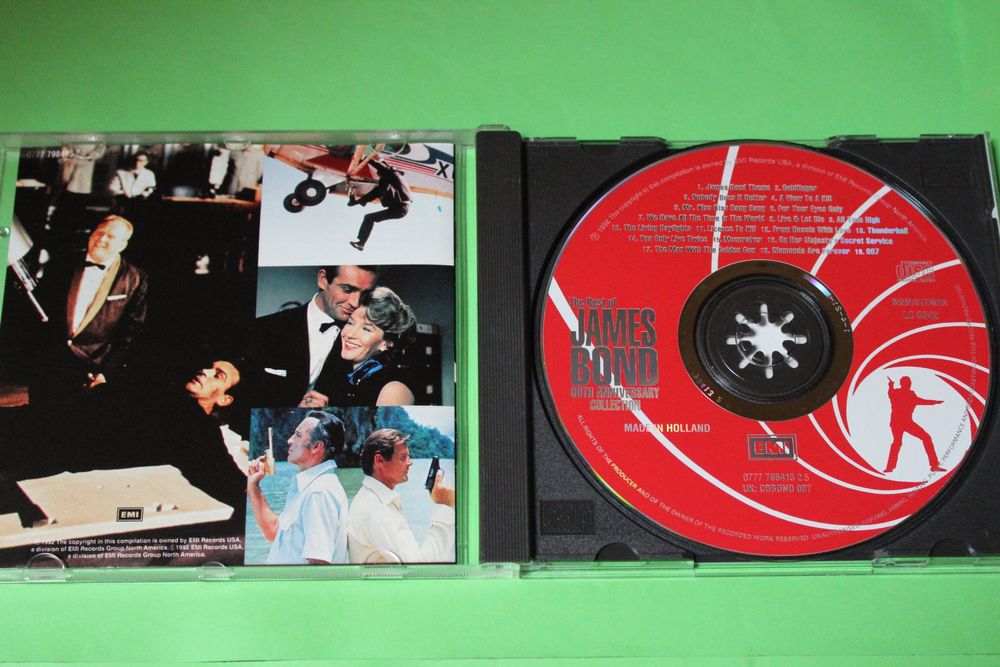 THE BEST OF JAMES BOND 007 - 30th Anniversary Collection CD | Kaufen ...