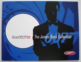ORIGINAL SWATCH KATALOG THE JAMES BOND COLLECTION NEU