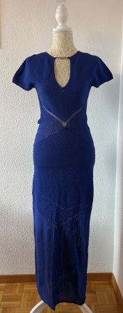 Zara Women's Blue and Navy Dress