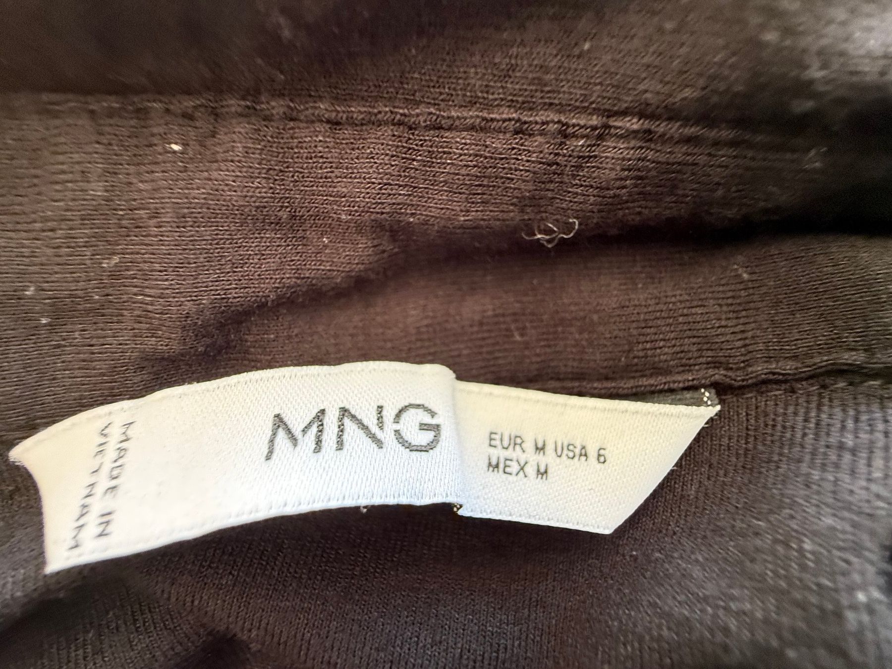 Mango Camicette: Mango Bluse Grösse M schwarz Viskose – Usato da Kirchdorf AG venduto da coco123 6
