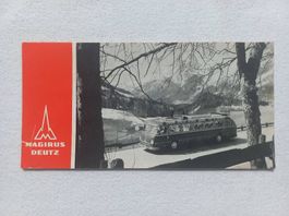 Magirus Deutz - Omnibus und Lastwagen Prospekt