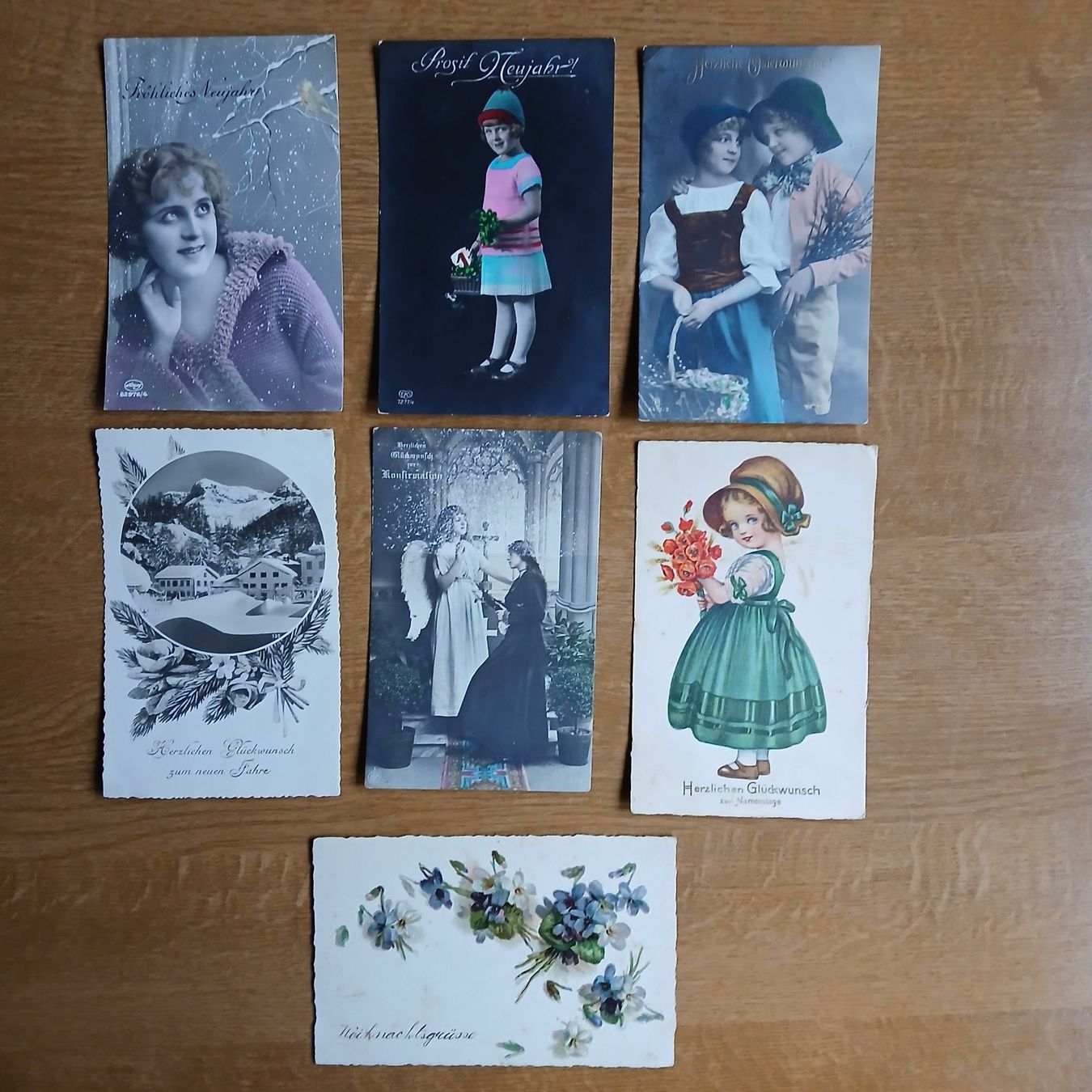 Cartoline postali: Postkarten Glückwünsche + Gratulationen – Usato da Liesberg venduto da Mrbean1 1