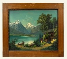 Bild  Alpenlandschaft am Achensee in Tirol Druck