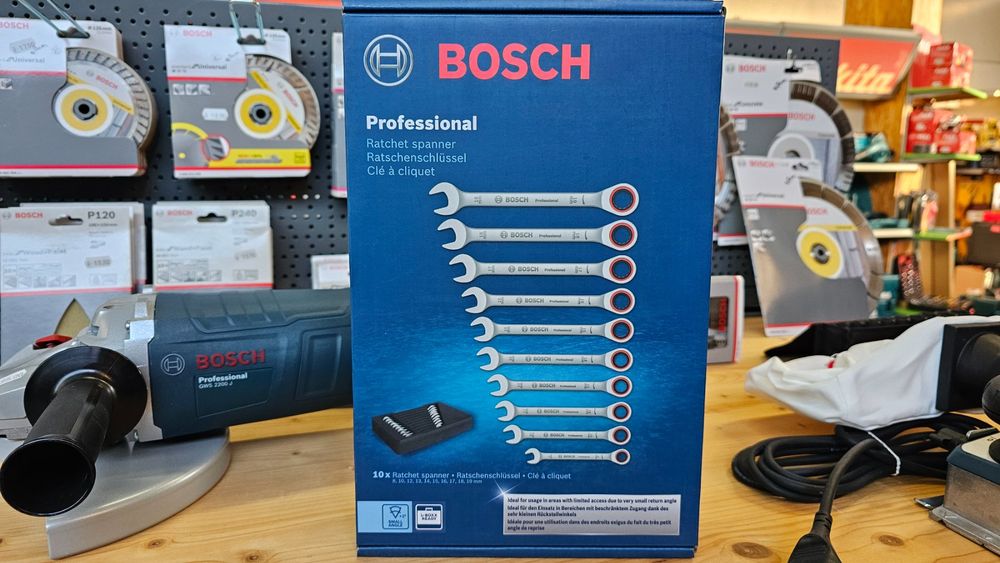 ATD Werkzeuge Platinum XL Ratschenschlüssel-Set – 10 Metrische Größen (8-19 Mm), 5-teilig, Chrom-Vanadium-Stahl