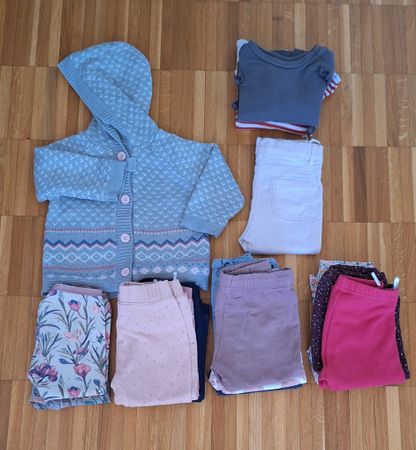 Lot vêtements fille 1/2 ans