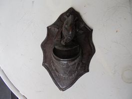 Antiker, seltener Wand-Zündholzhalter, ca. 1930-40