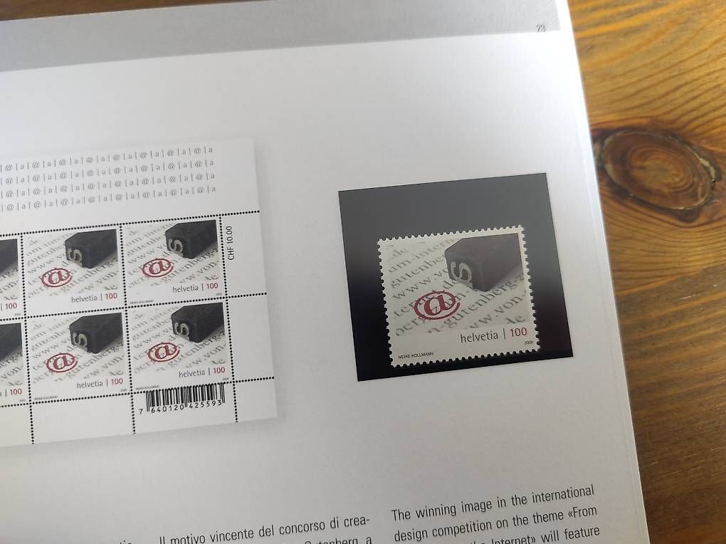 Tous les timbres: Briefmarkenheft "Von Gutenberg zum Internet" postfrisch – Neuf (Voir description) à Wohlen AG par gnabbr 3