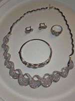 Wunderschönes Schmuckset, 1 mal getragen Silber 925