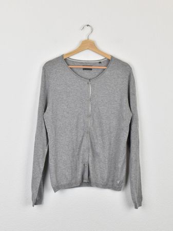 Marc O'Polo Cardigan, Gr.XL, Schurwolle & Baumwolle