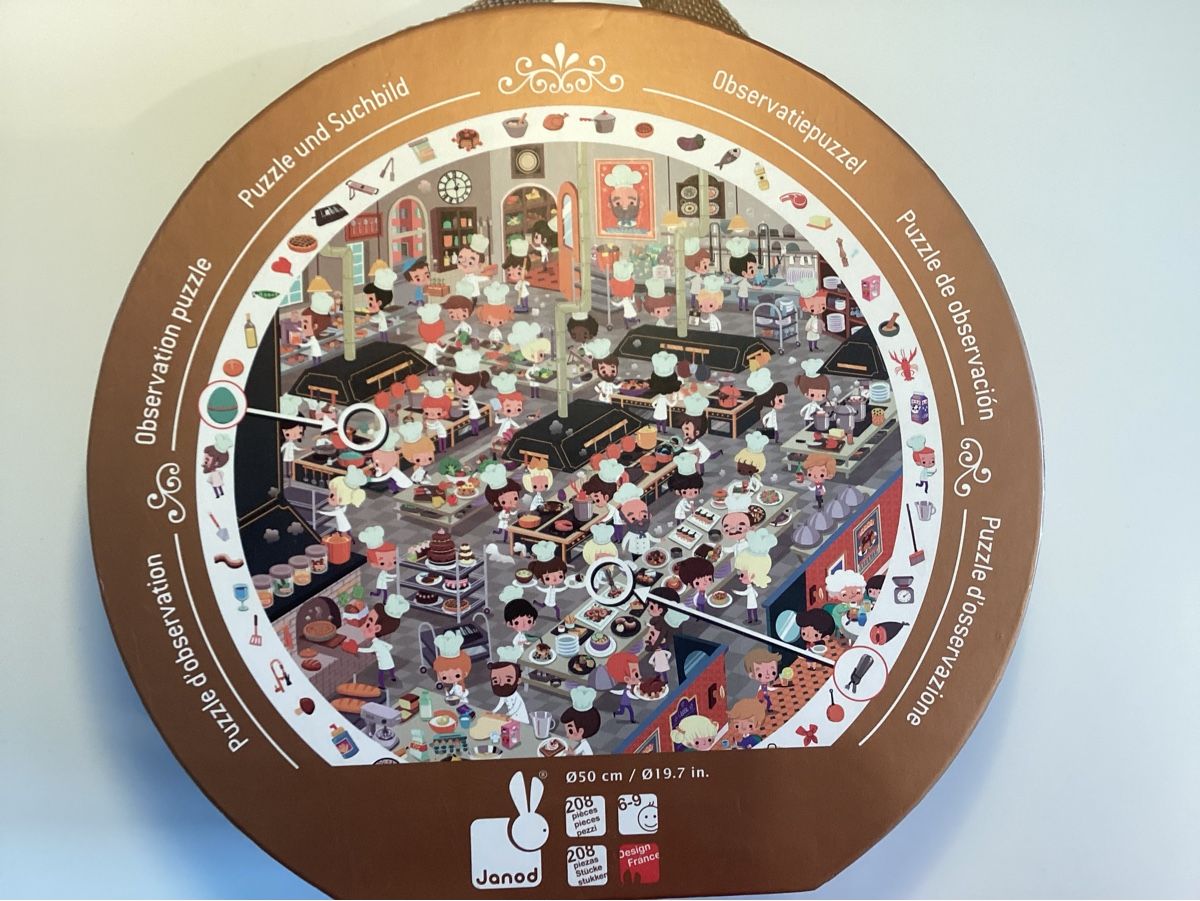 Janod Puzzle: Janod Observation Puzzle - Bakers Kitchen - 208 Pieces – Usato da Steinhausen venduto da WillemV