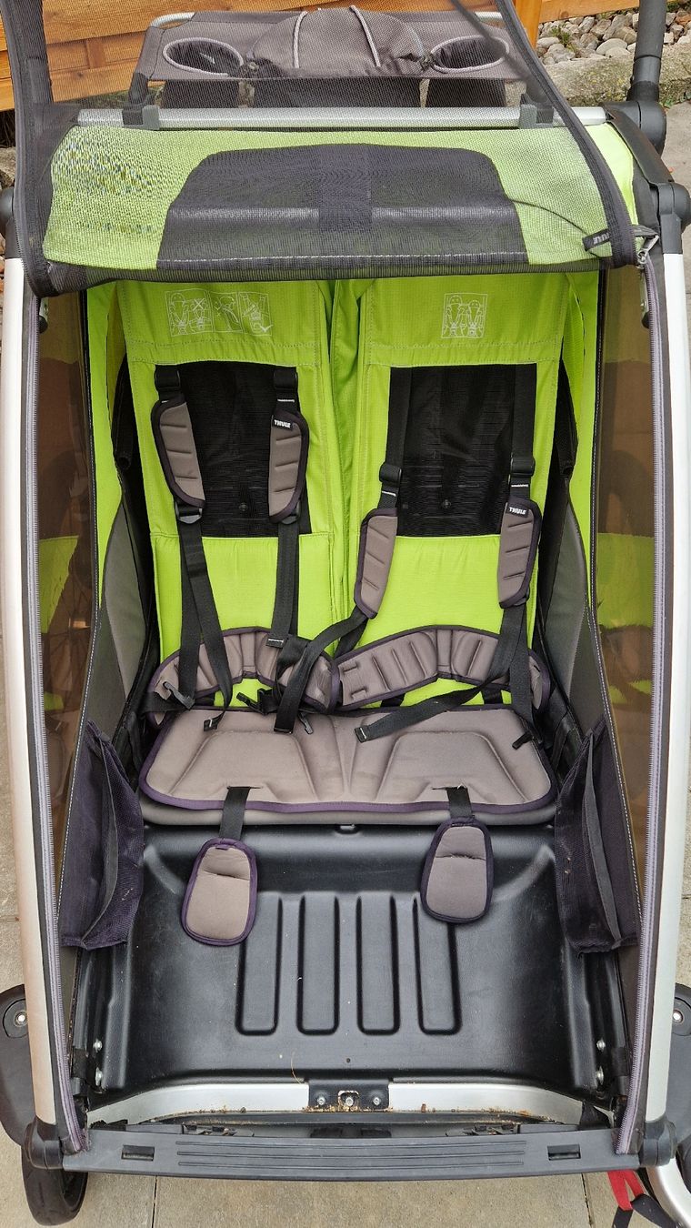 Thule Rimorchi: Thule Chariot Cab 2 Velo Anhänger – Usato da Oensingen venduto da Nussikowski 2