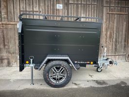 TPV Offroadanhänger Kofferanhänger mit Reling für Dachzelt