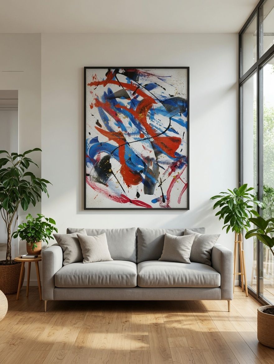 Dipinti: "CHAOS VOID" 60X80 – Nuovo e nell'imballaggio originale da Bellinzona venduto da ARCAOS.ART