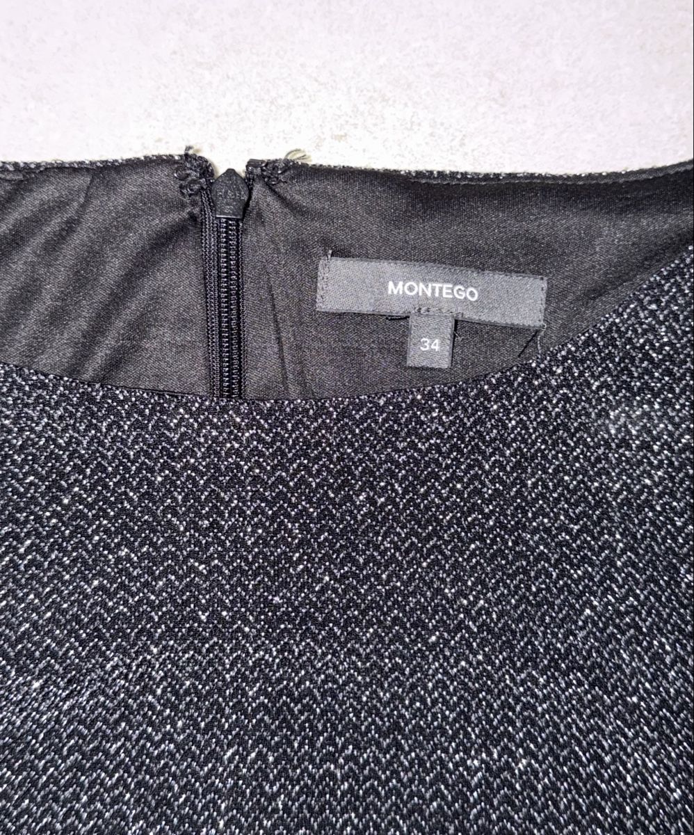 Vestiti: Montego Glitzer Kleid Grau Grösse 34 – Nuovo (secondo la descrizione) da Illnau venduto da koko_33 3