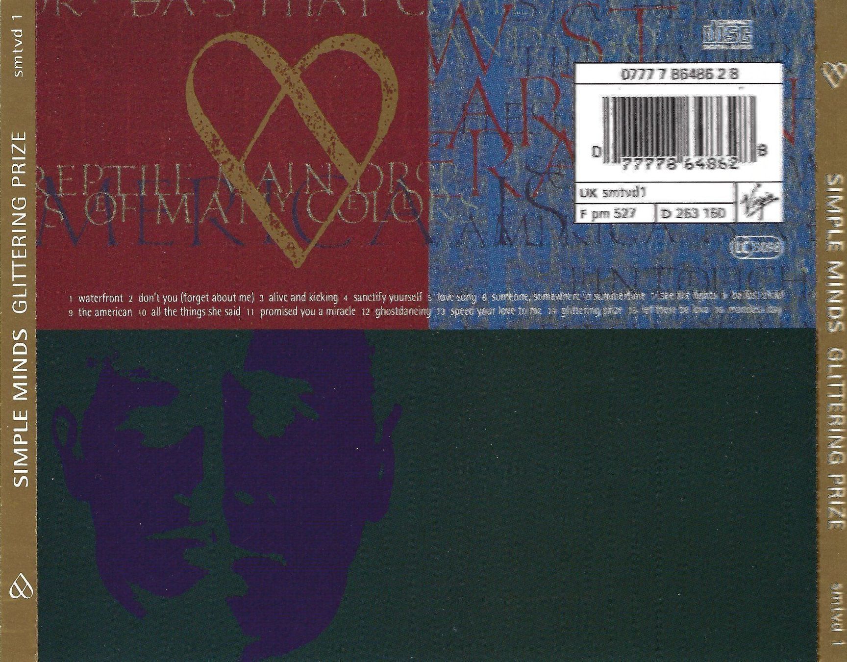 CD: CD: SIMPLE MINDS - Glittering Prize – Usato da Rotkreuz venduto da groeli69 1