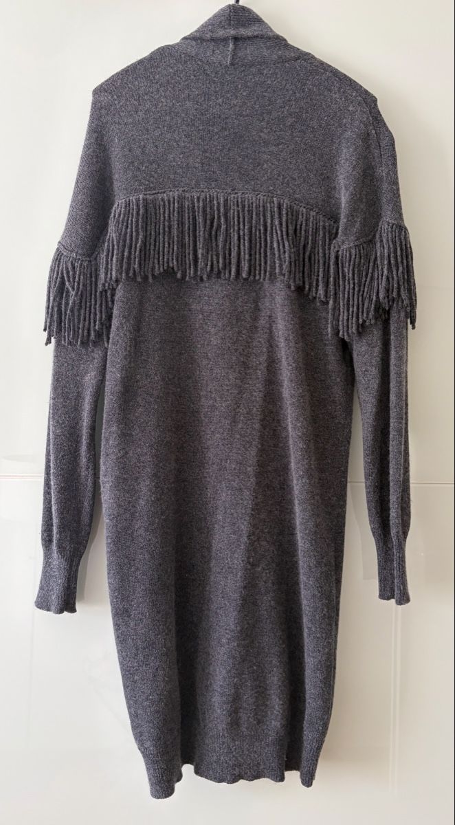 FTC Giacche: FTC Cashmere Longstrick Jacke mit Fransen – Usato da Luzern venduto da Chiara.Studer.9 1