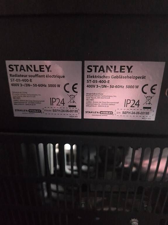 Radiatori: Chauffage électrique Stanley 5kw – Usato da Préverenges venduto da Fbosset 1