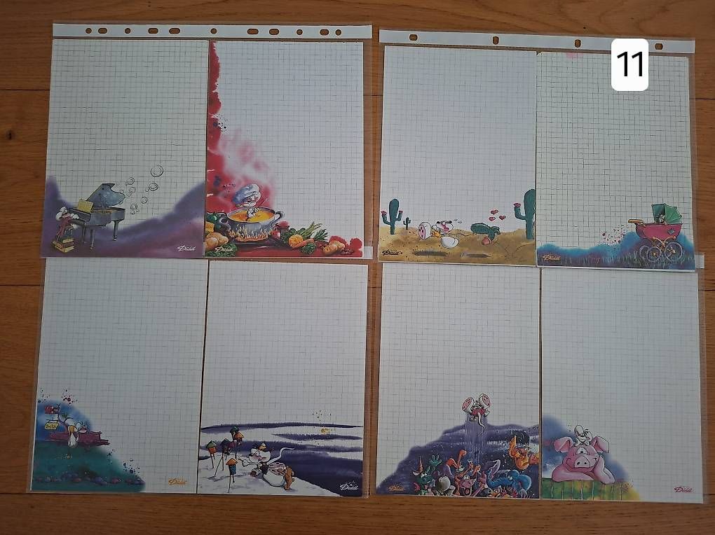 Papier: Seltene Diddl Blätter A5 Teil 3 – D'occasion à Bischofszell par bodesuri16