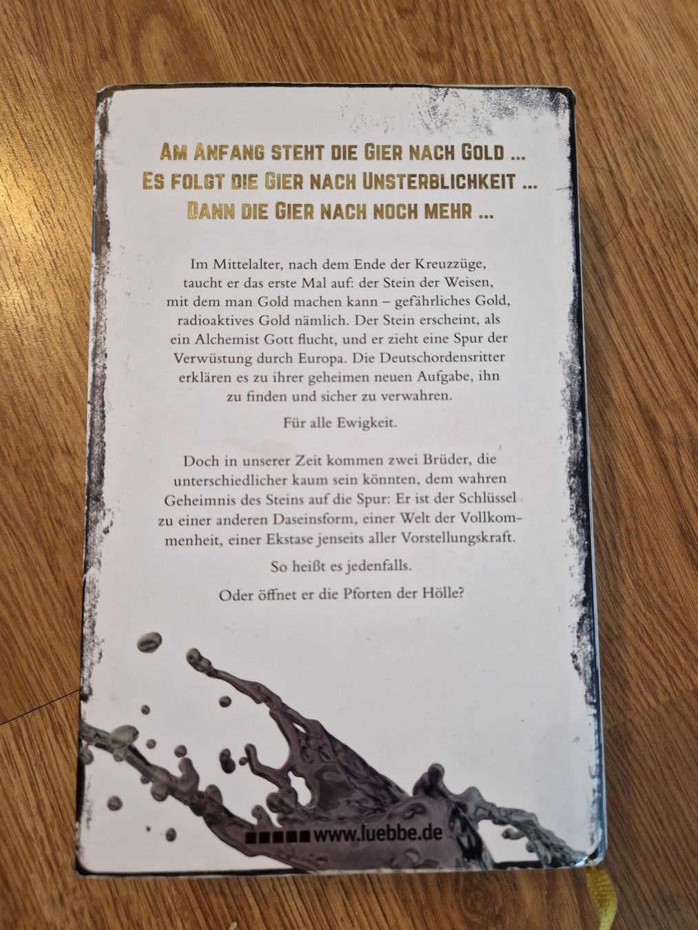 Libri: Teufelsgold von Andreas Eschbach – Usato da Lyss venduto da dan_g6rj 2