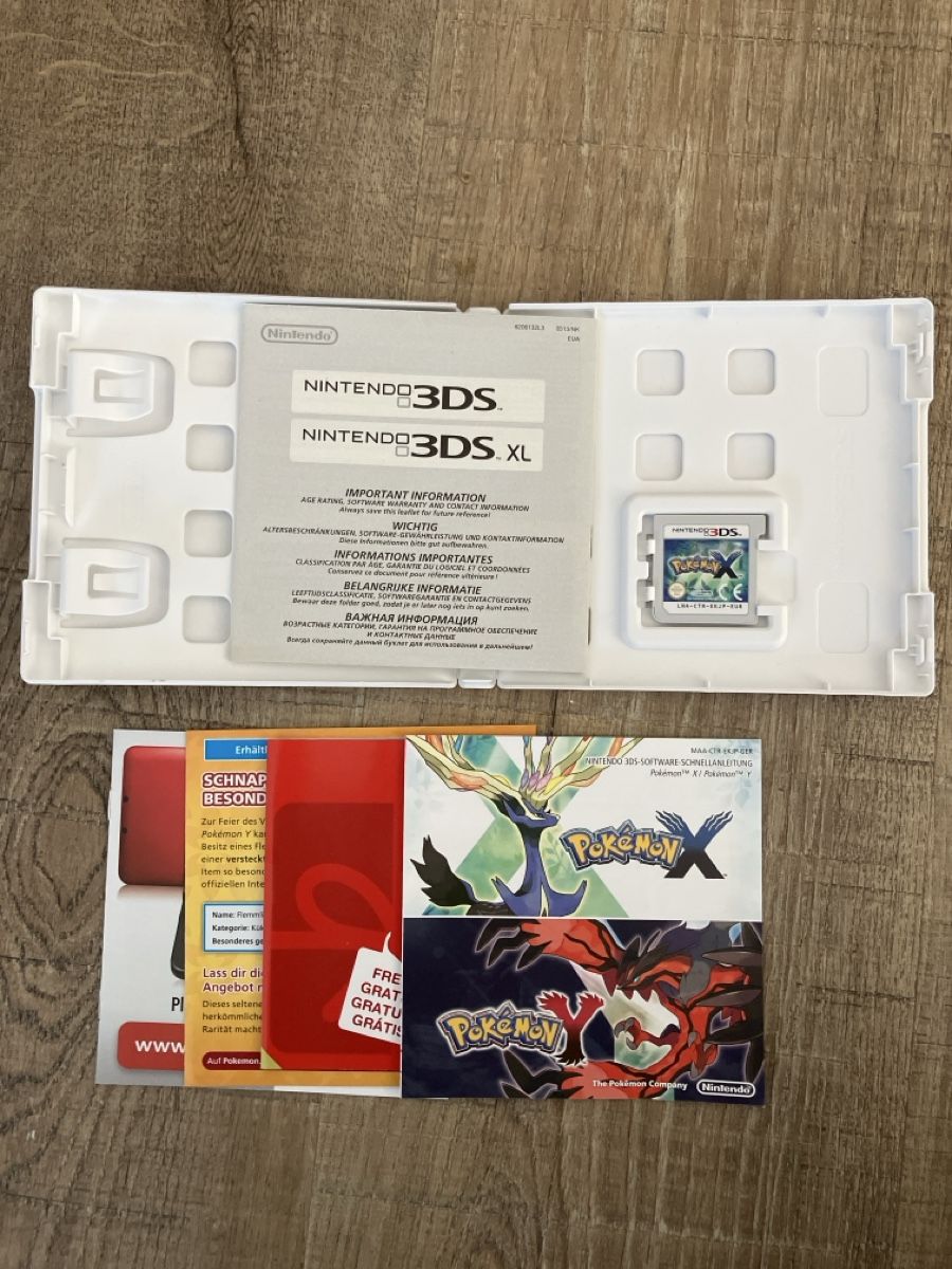 Pokémon Spiele: Nintendo 3DS Pokemon X deutsch – Gebraucht aus Balsthal von Diviko 1