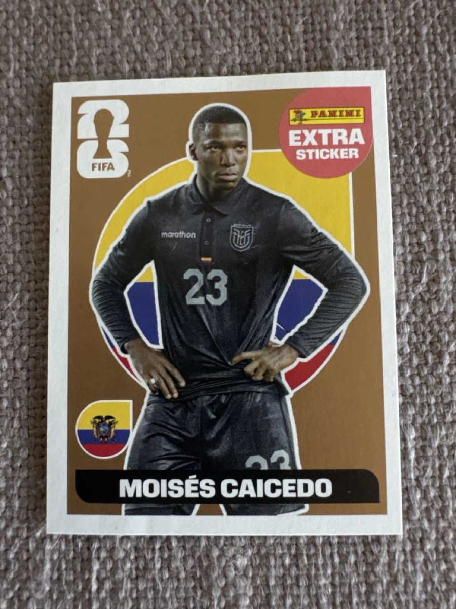 Panini Sammelbilder & Trading cards: WM 2026 extra Sticker Moisés Caicedo Bronze – Neu (gemäss Beschreibung) aus Zürich von Stg7 1