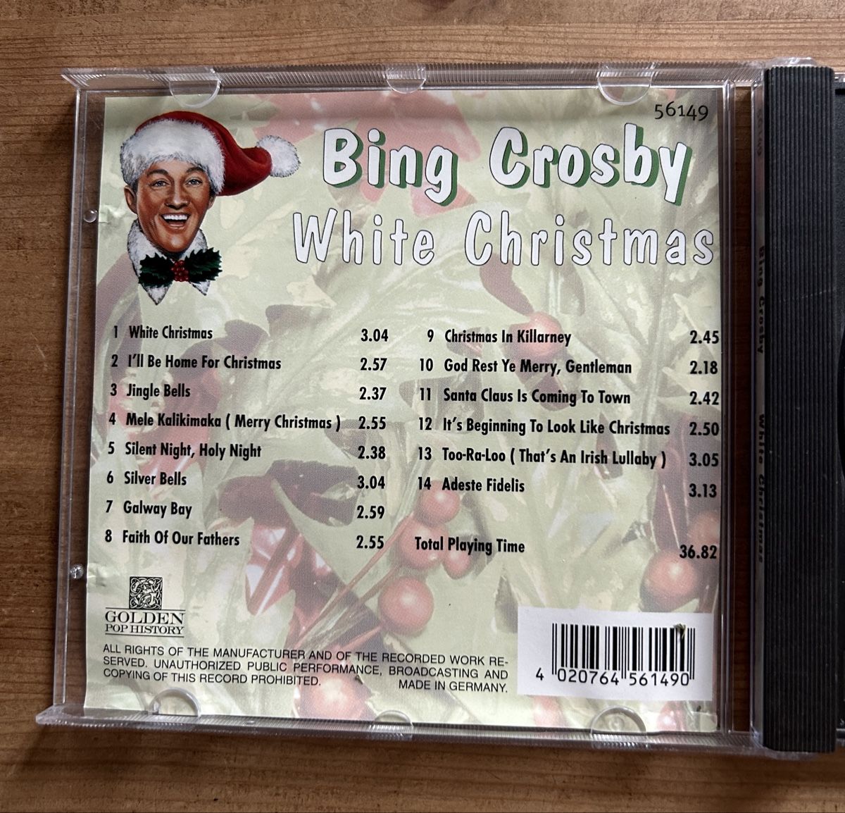 CD: CD Bing Crocby Weihnachts-CD – Usato da Brislach venduto da gre_t5pb 2
