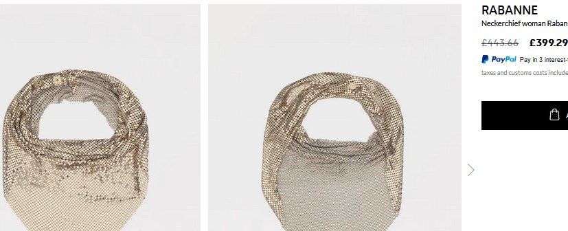 Paco Rabanne Catenine: Paco Rabanne Halskette / collier – Usato da Collonges venduto da Auganien 2