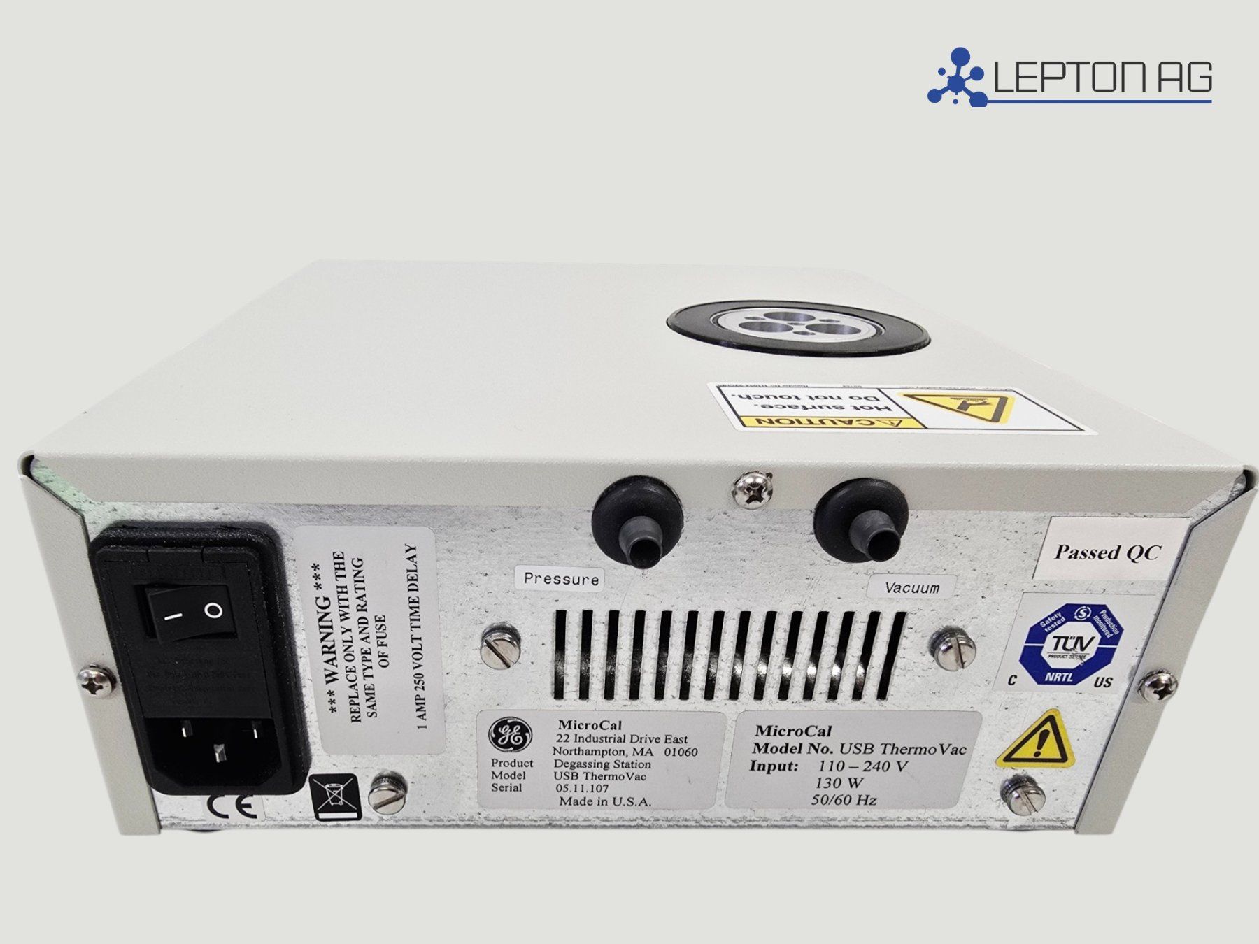 Accessori da laboratorio: MicroCal VP-DSC Differential Scanning Calorimeter +ThermoVac – Usato da Niederdorf venduto da LeptonAG_Labor 7