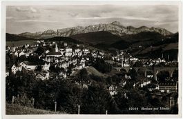 AR 36 HERISAU mit Säntis 1943