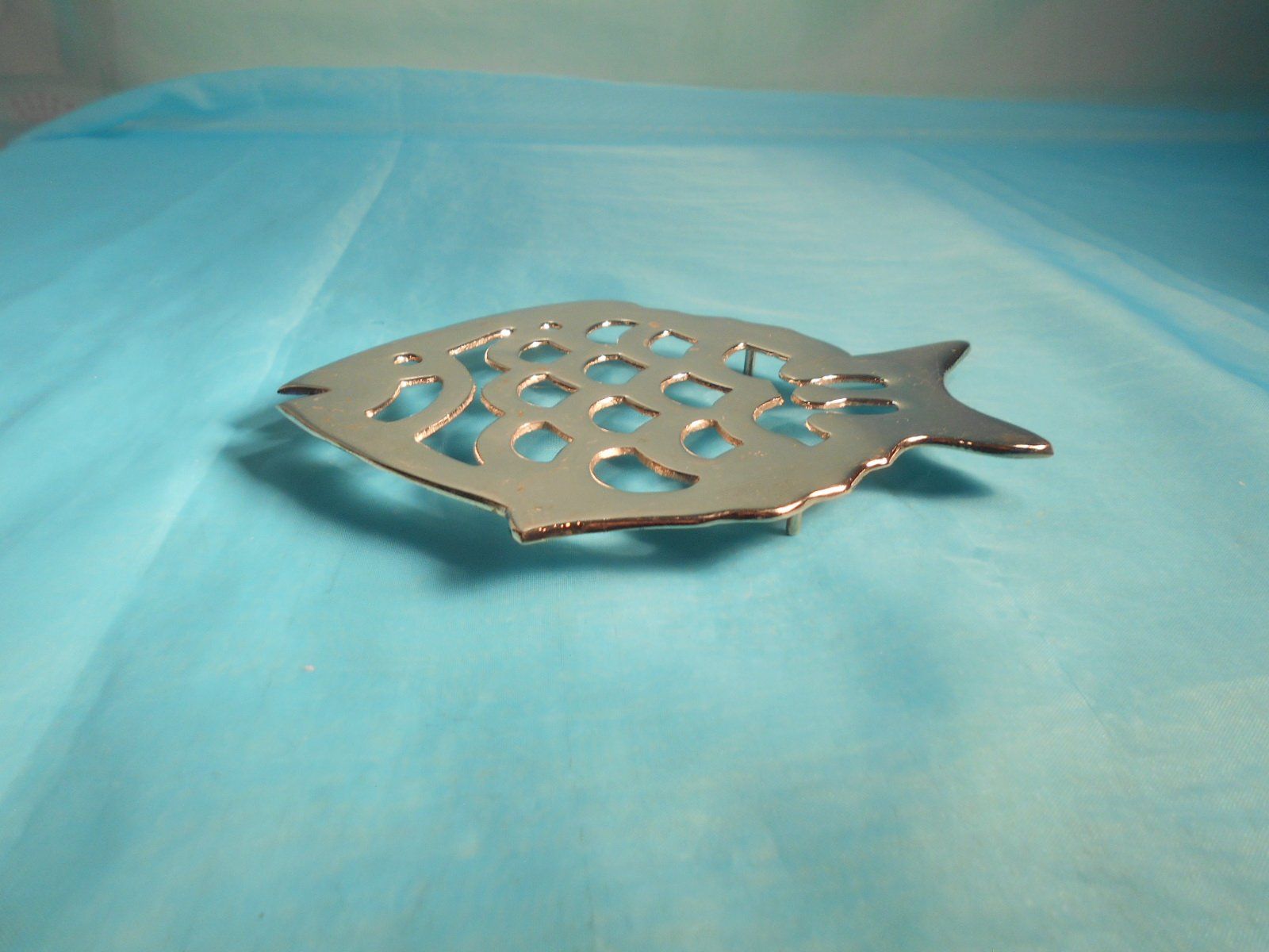 Untersetzer: Untersetzer Fisch, Edelstahl – Gebraucht aus Bellach von JingleCherry 1