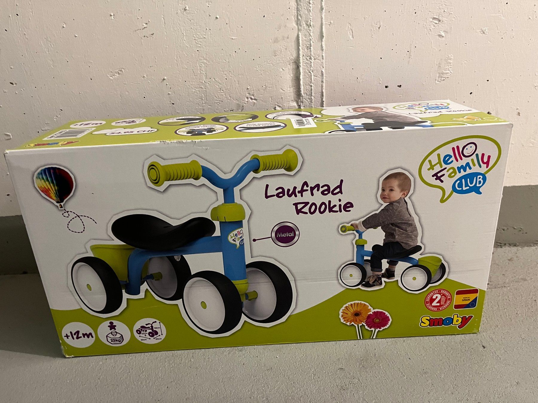 Smoby Veicoli per bambini: Laufrad Rookie Smoby - NEU – Nuovo e nell'imballaggio originale da Konolfingen venduto da takkie 1