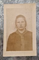 Foto Mädchen, v. Luzern n. E. Berger, Kaminfegerd, Belp 1929