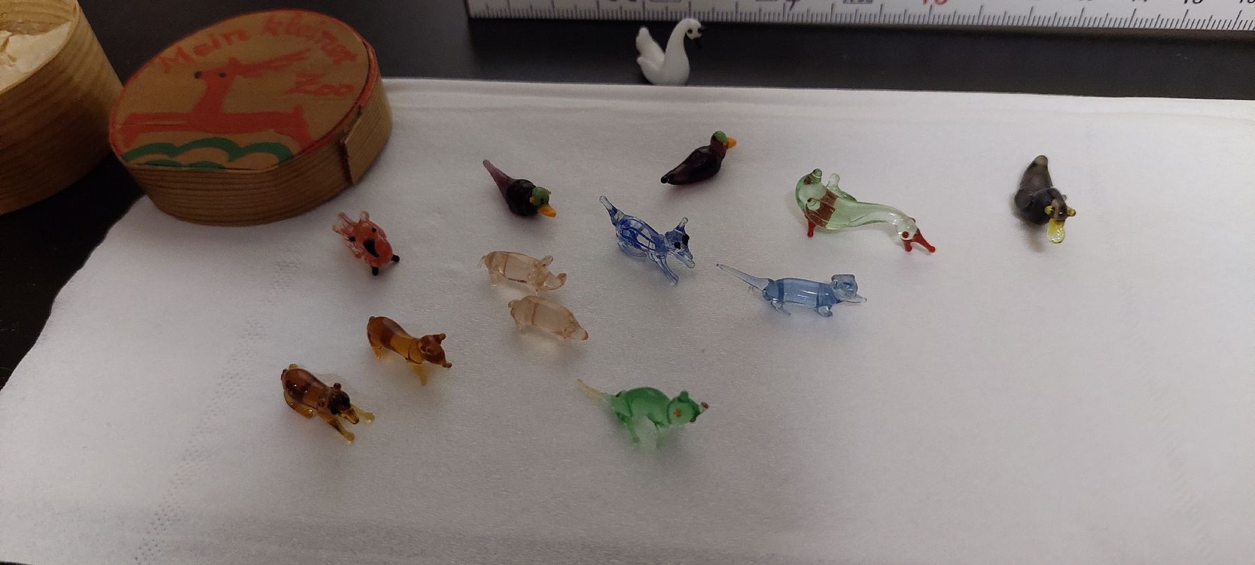 Giocattoli: miniaturen Tiere aus Glas – Usato da Muri AG venduto da nindo1 8