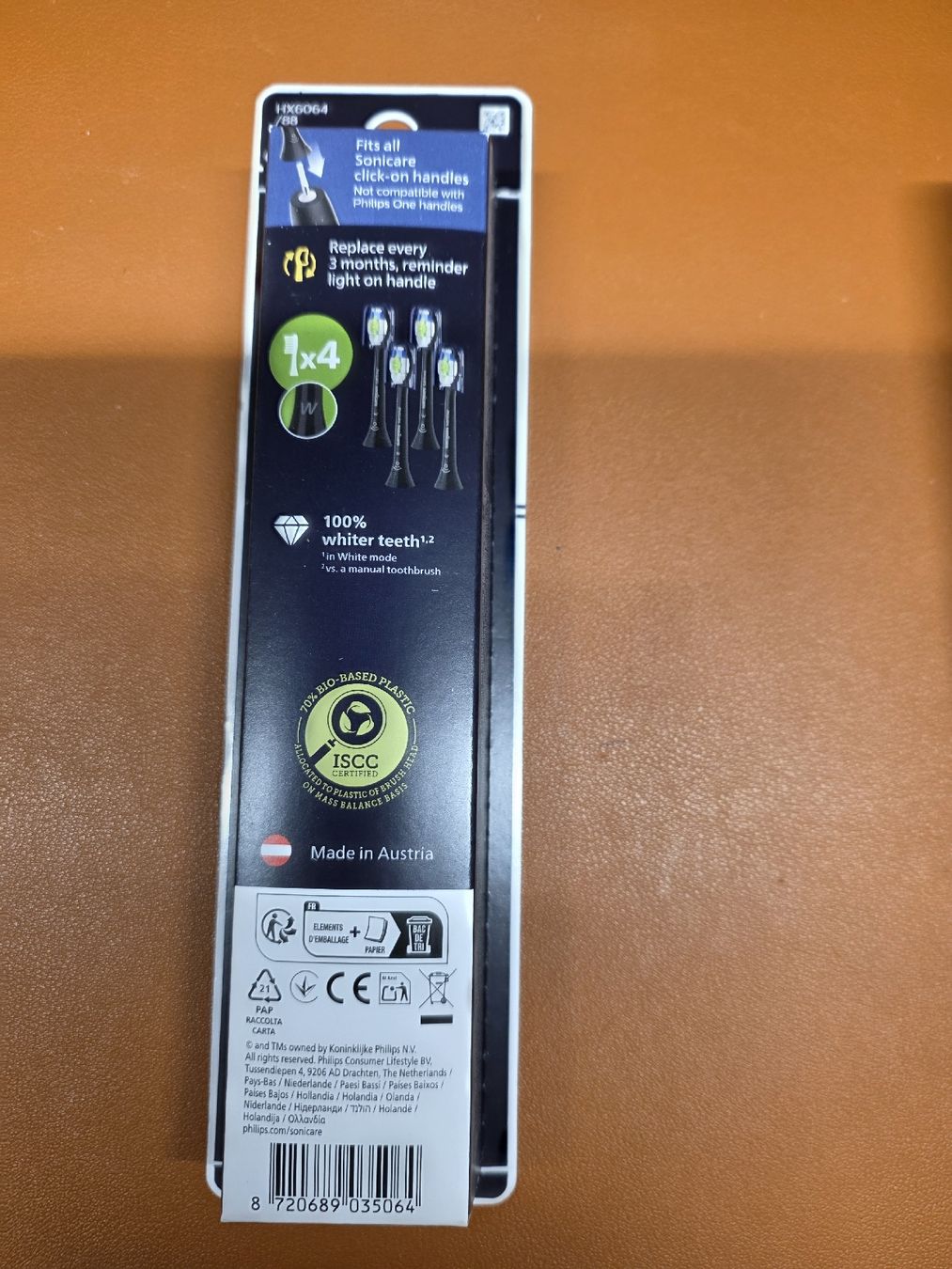 Philips Sonicare Cura dei denti: Philips Sonicare W2 Optimal White Bürstenköpfe, 4 Stk. – Nuovo e nell'imballaggio originale da Möhlin venduto da mic_lo 1
