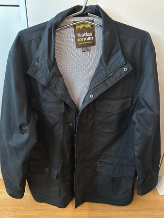 Übergangsjacke Schwarz, Grösse XXL, Atlas for men