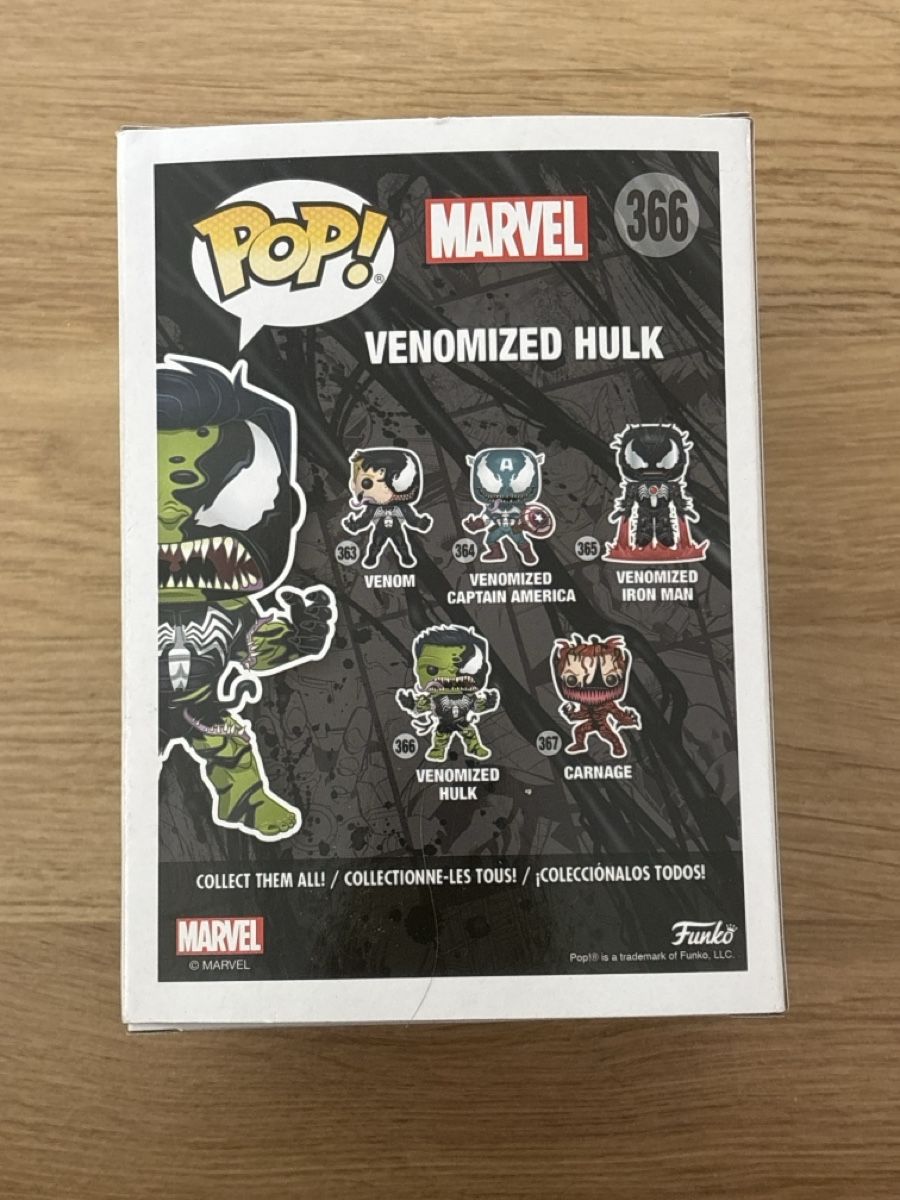 Funko Statuette: Funko Pop! Marvel 366 Venomized Hulk NEU – Usato da Wettingen venduto da gui_sr6v 1