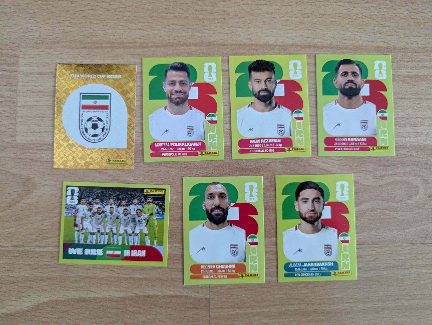 Panini Carte collezionabili: Panini WM 2026 verschiedene Bilder IRN – Nuovo (secondo la descrizione) da Horgen venduto da Danosh17