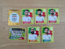Panini WM 2026 verschiedene Bilder IRN