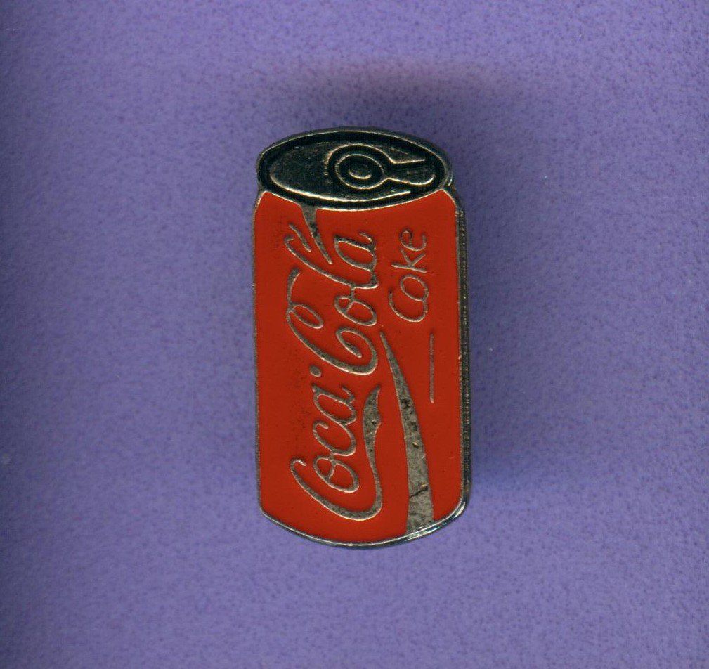 Coca-Cola Plaketten & Abzeichen: Coca Cola  DOSE – Gebraucht aus Winterthur von Sammleroase