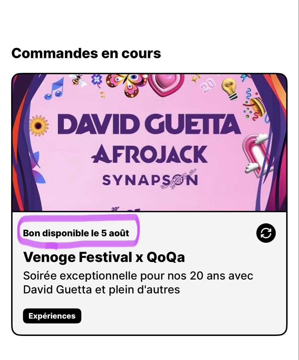 Biglietti: David Guetta Venoge festival AFROJACK – Nuovo (secondo la descrizione) da Lausanne venduto da Michel_Ozcan 1